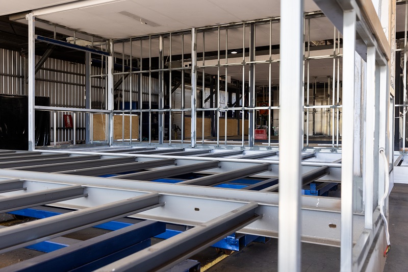 Shell of a demountable 