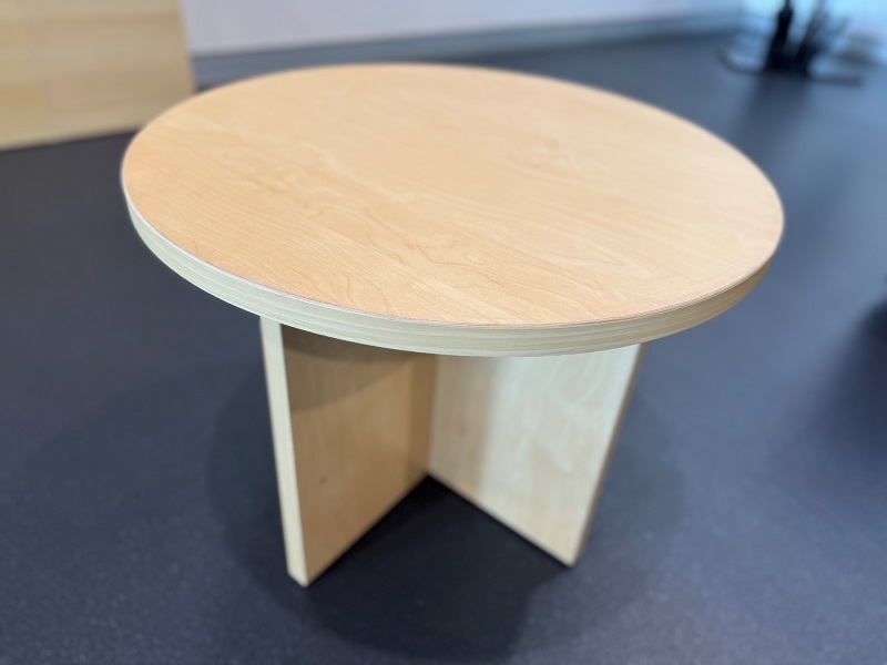 Small round table