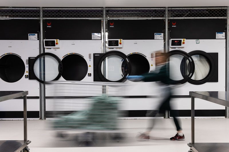 Commercial washing machines