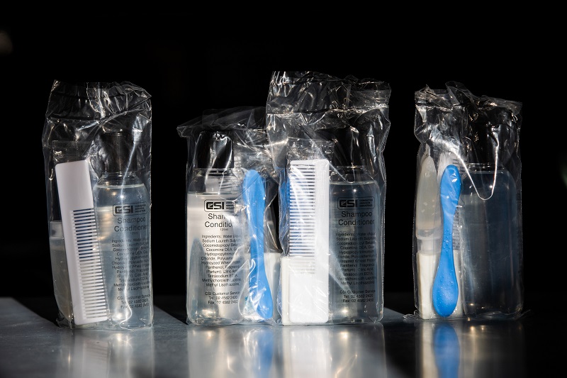 Toiletry packs