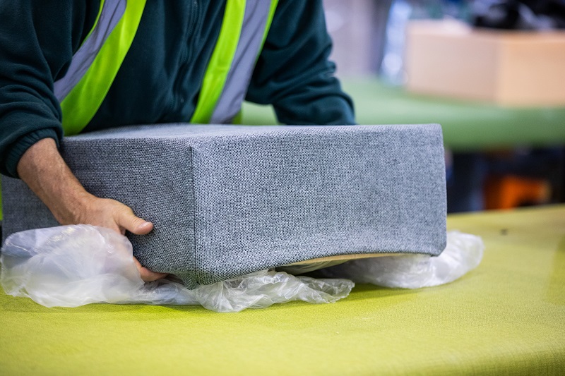 cushion have cover installed